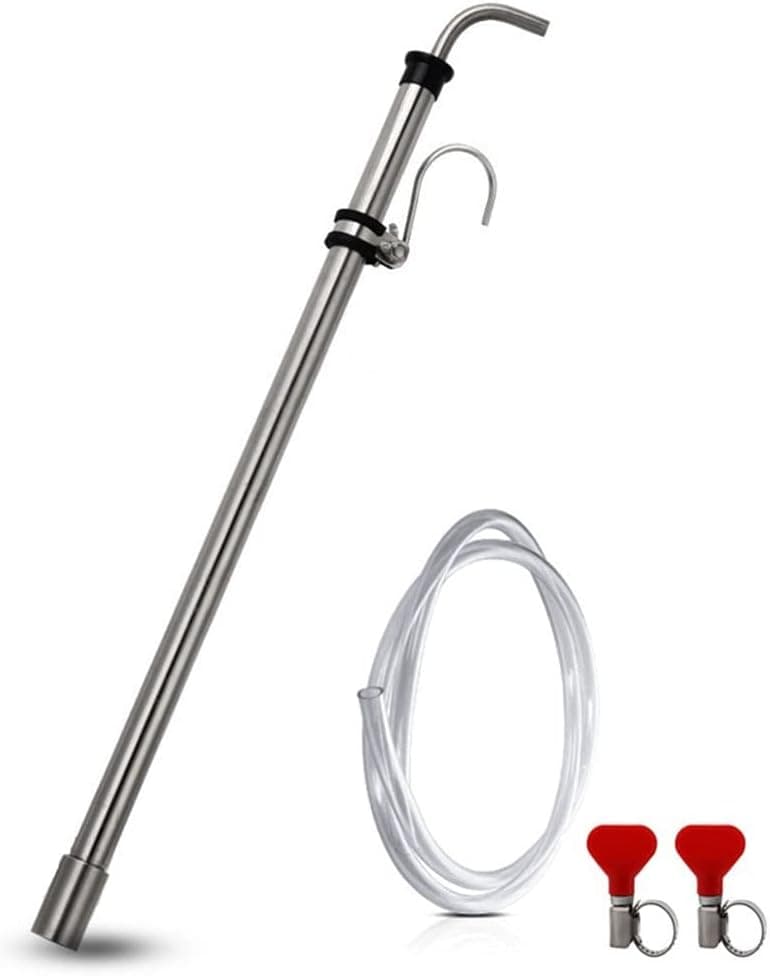 Anvil Brewing Equipment Stainless Steel Auto-Siphon with Silicone Tubing