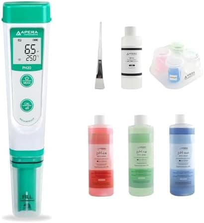 Apera Instruments AI209 Value Series PH20 Waterproof pH Tester Kit