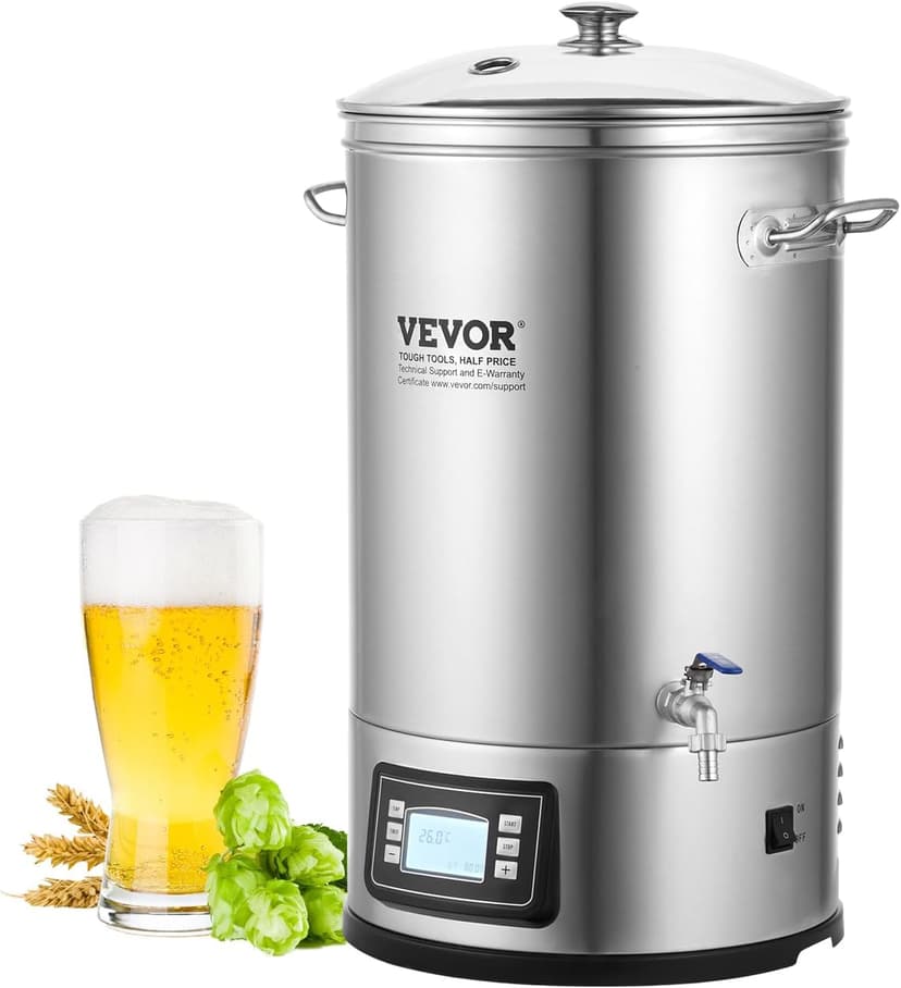 VEVOR 110V All-in-One Electric Beer Brewing System (8 Gal / 30L)